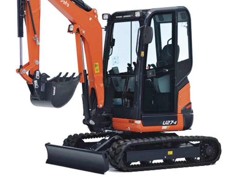 Mini Pelle Kubota U27 Cabine Location Prestaloca